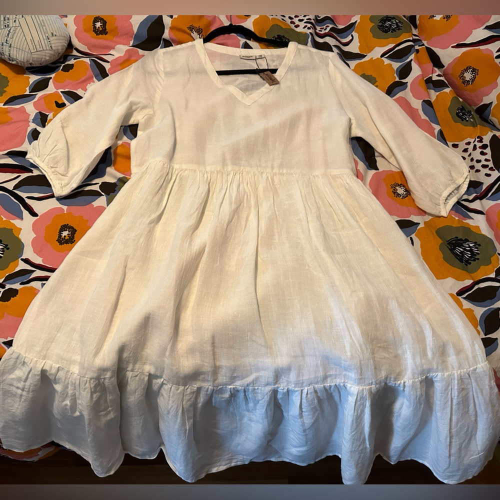 Piironki 100% linen dress